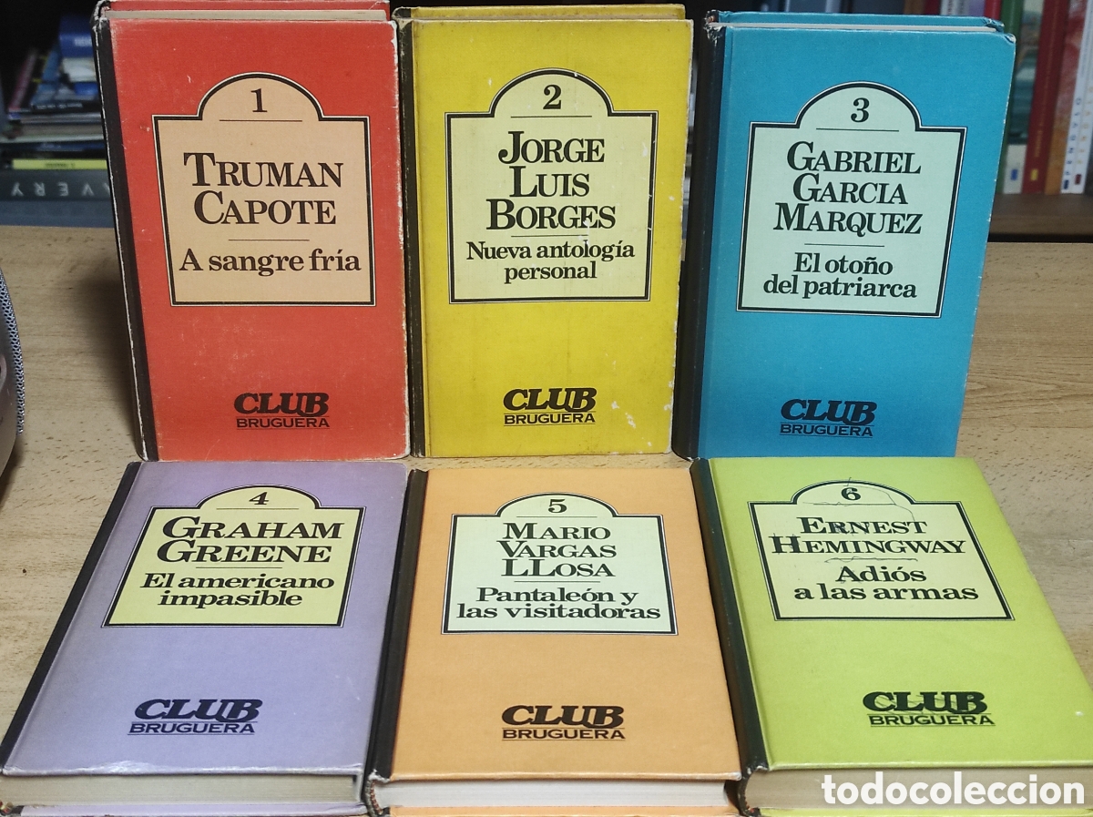 Libros de segunda mano: Lote 6 primeros libros colecci&oacute;n Club Bruguera