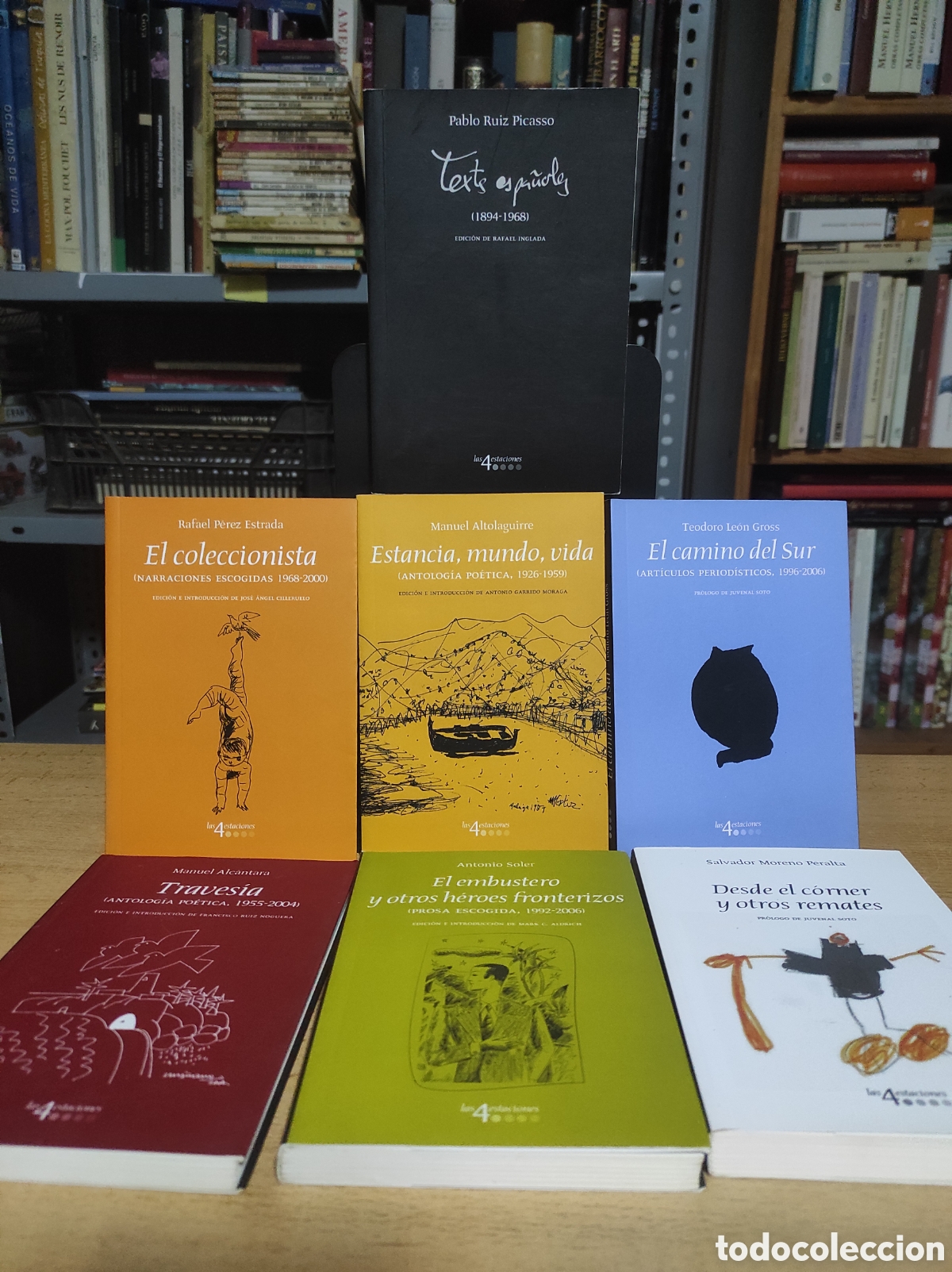 Libros de segunda mano: Lote de 7 libros Colecci&oacute;n 4 Vientos
