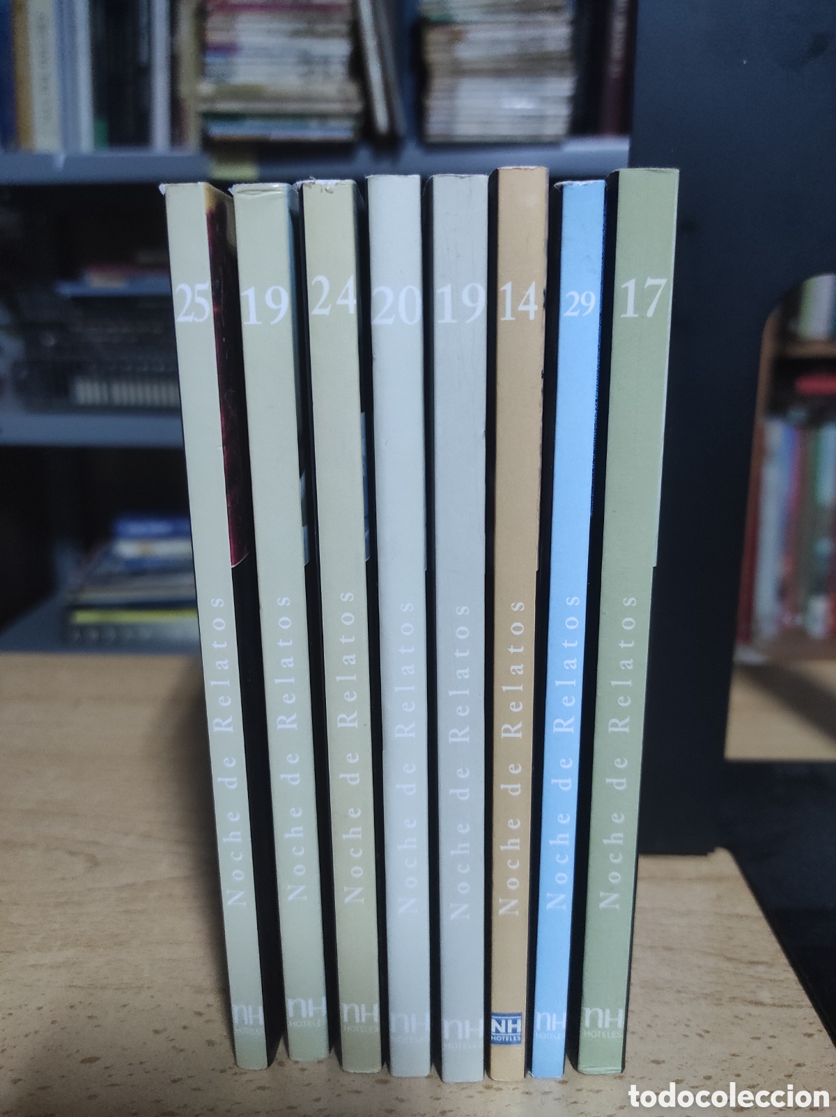 Libros de segunda mano: Lote de 8 libros Noche De Relatos NH hoteles (PEDIDO MINIMO 10&euro;)