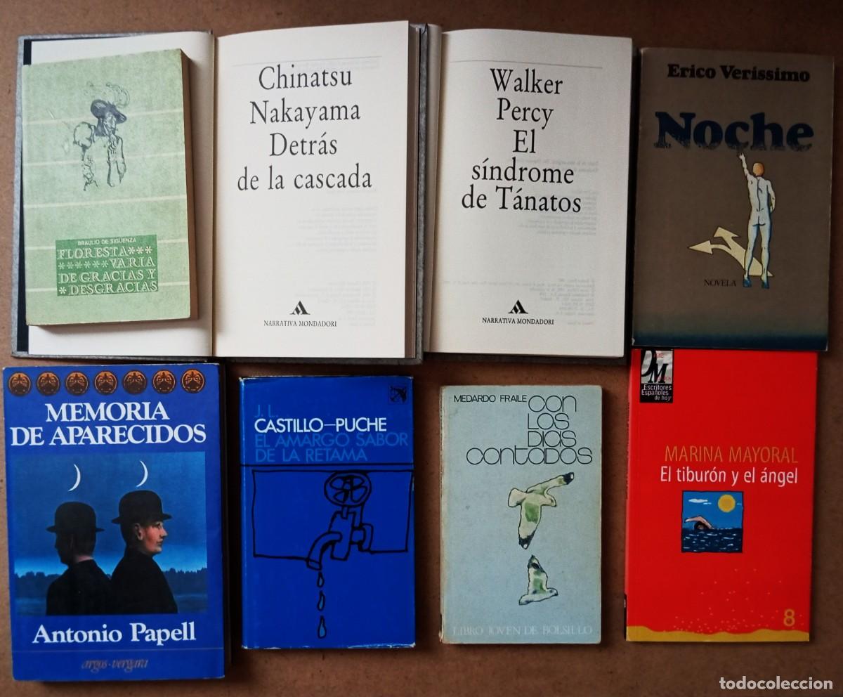 Libros de segunda mano: Lote 8 Libros: Braulio de Sig&uuml;enza, Nakayama, Papell, Castillo-Puche, W. Percy, Verissimo, Medardo F
