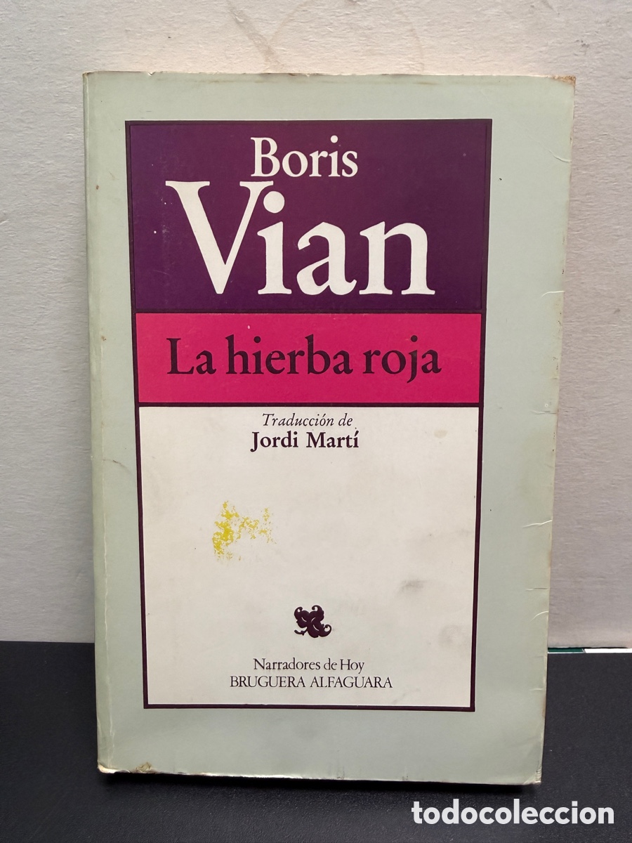 Libros de segunda mano: Boris Vian - La hierba roja - Foto 1