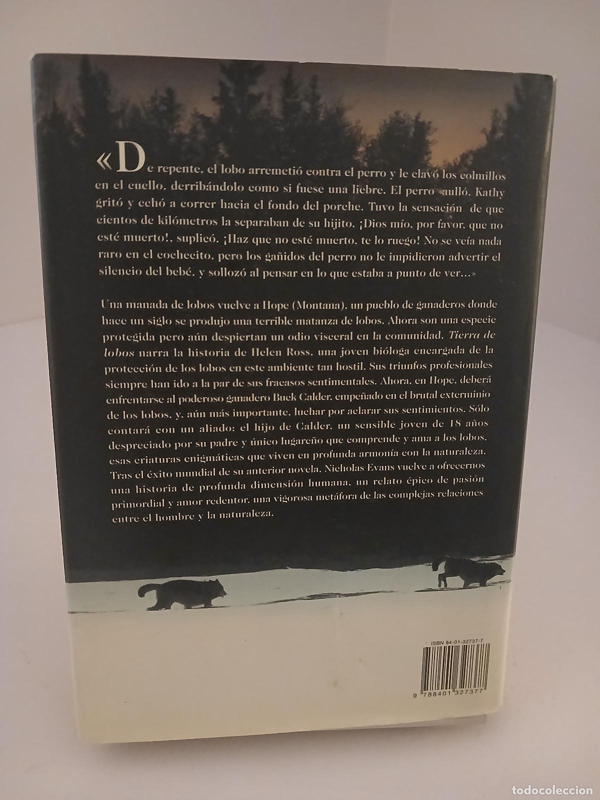 Libros de segunda mano: Tierra de Lobos - Nicholas Evans - Foto 2