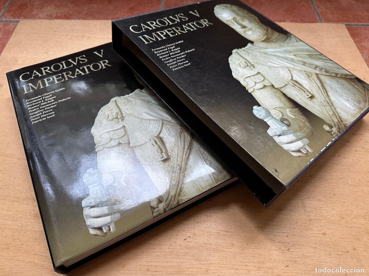 Libros de segunda mano: CAROLVS V IMPERATOR. LUNWERG ED. Chueca Goitia et al. 1era ed. 1999