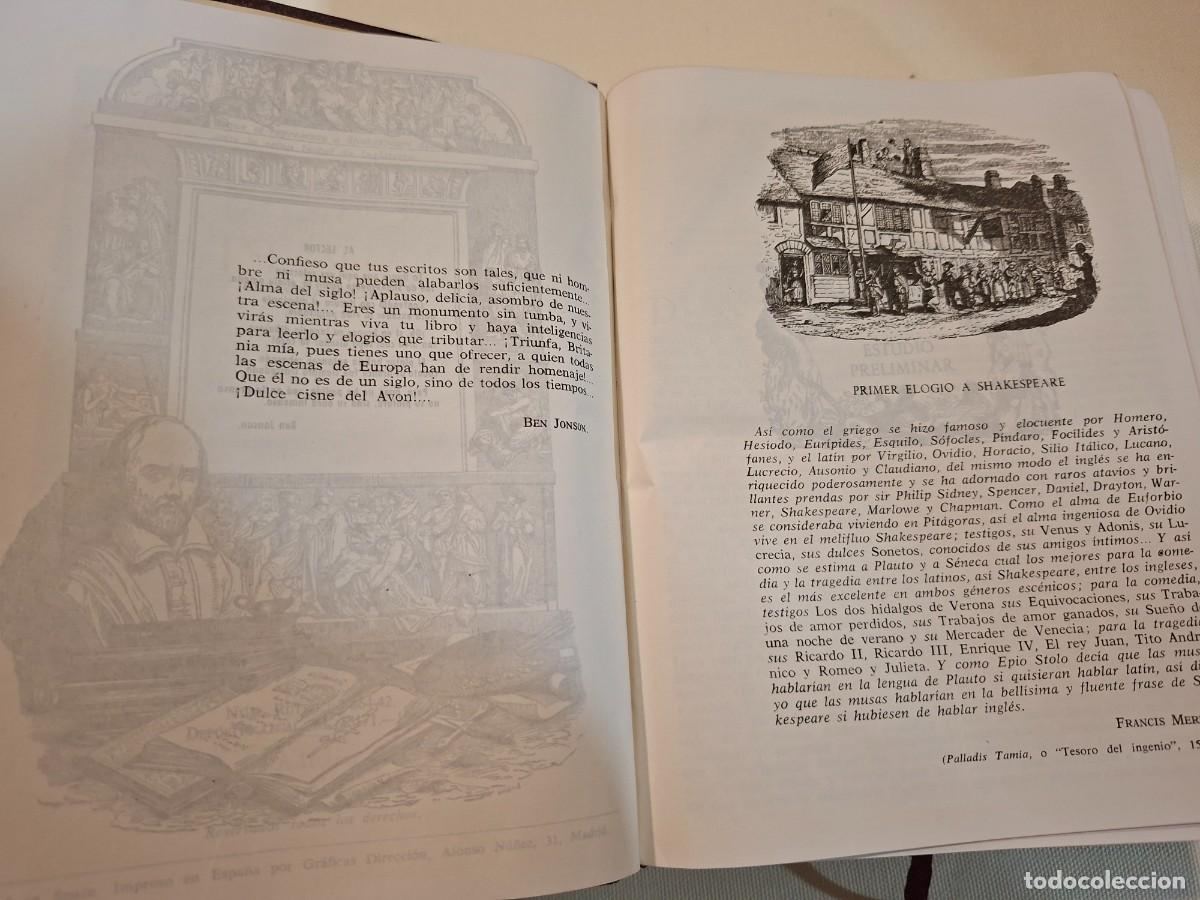 Libros de segunda mano: Obras Completas de William Shakespeare - Foto 6
