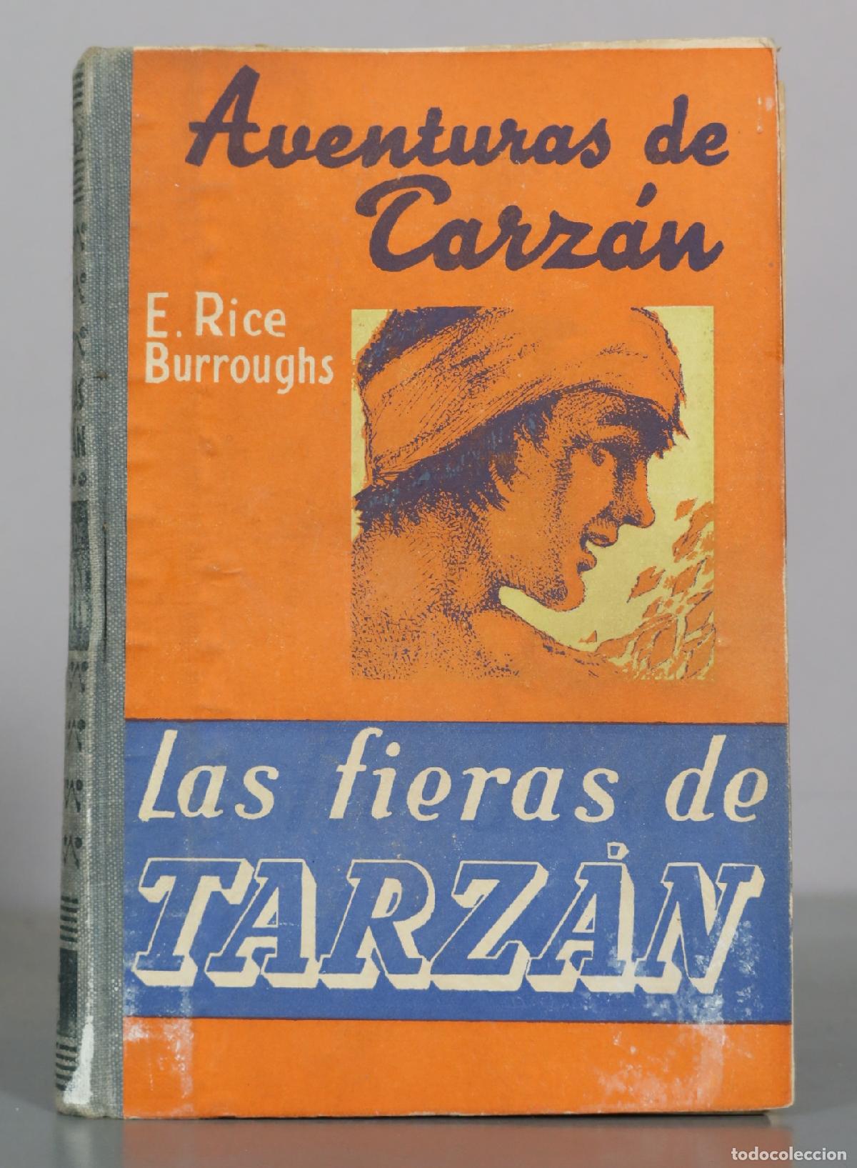 Libros de segunda mano: Aventuras de Tarz&aacute;n - Las fieras de Tarz&aacute;n - E. Rice Burroughs