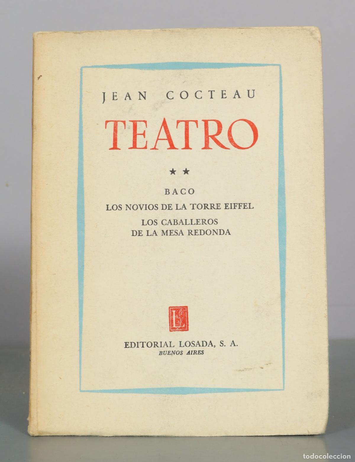 Libros de segunda mano: Teatro - Jean Cocteau - Editorial Losada. TOMO II