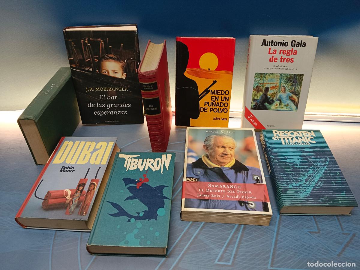 Libros de segunda mano: 9 best sellers, Tiburon Dubai, La regla de tres, Los herederos y mas