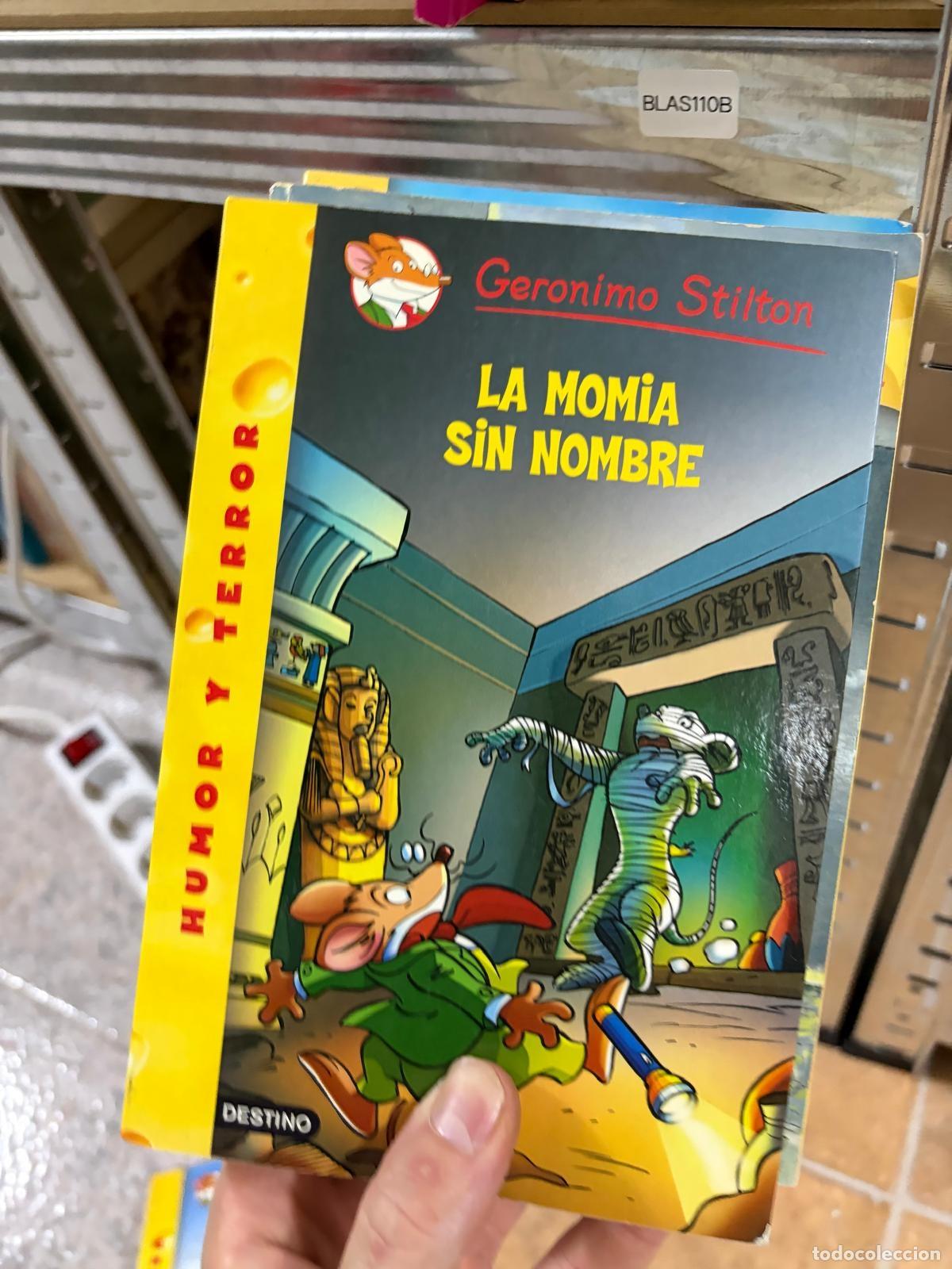 Libros de segunda mano: BLAS110B Humor y terror: La momia sin nombre Geronimo Stilton Destino