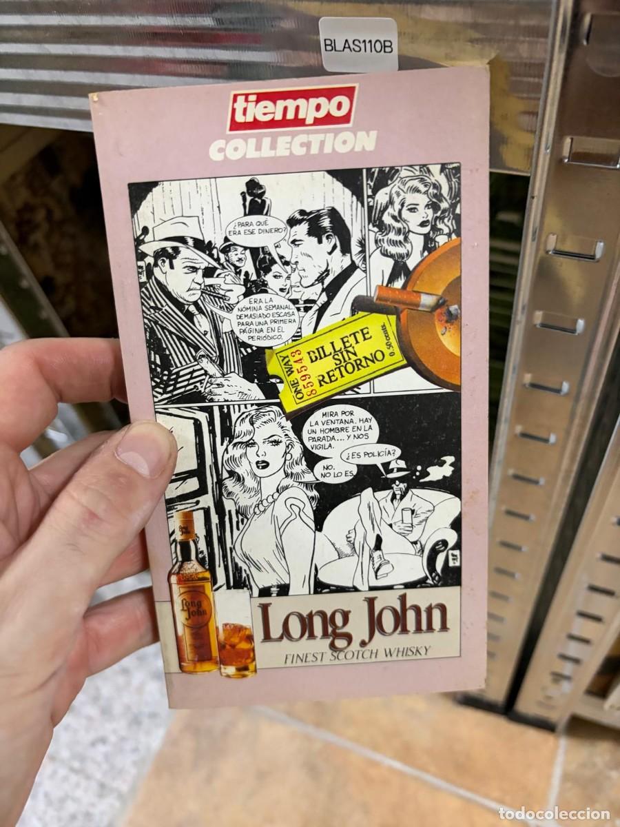 Libros de segunda mano: BLAS110B Long John - billete sin retorno, portada de jordi bernet, torpedo