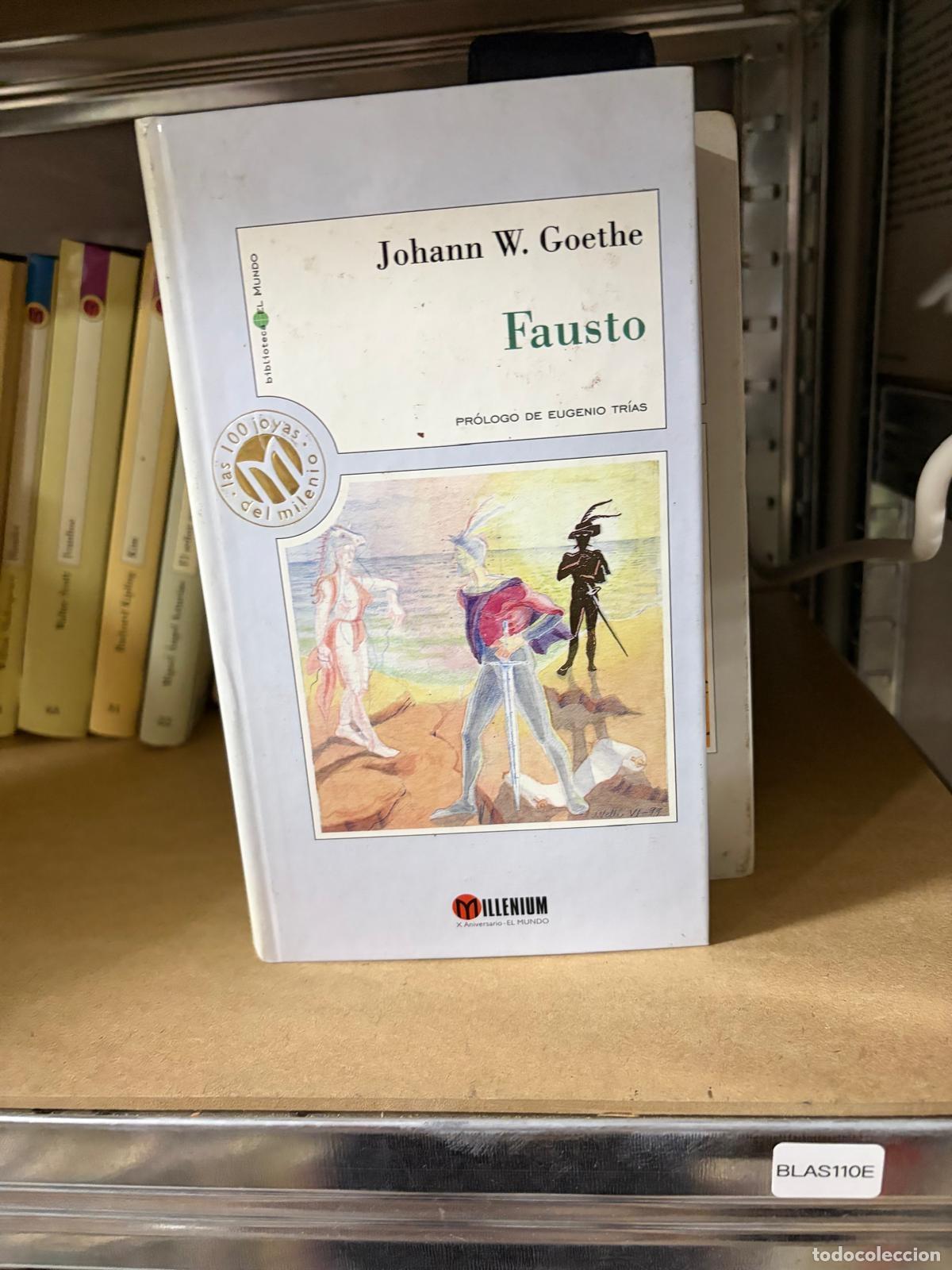 Libros de segunda mano: BLAS110E Fausto Johann W. Goethe Millennium