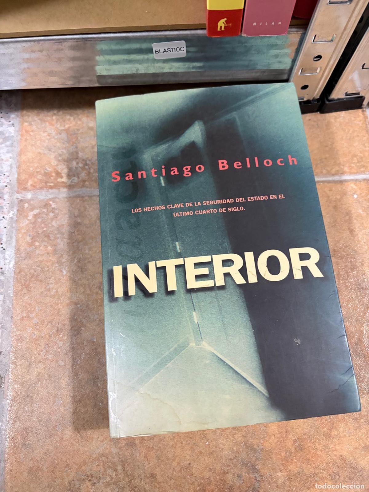 Libros de segunda mano: BLAS110C Interior Santiago Belloch