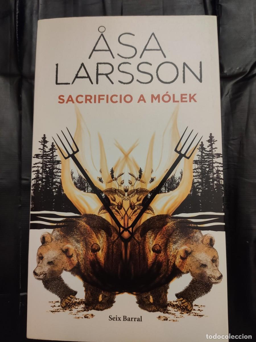 Libros de segunda mano: Libro &rdquo;Sacrificio a M&oacute;lek&rdquo; &Aring;sa Larsson