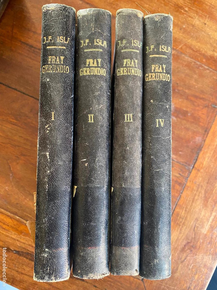 Libros de segunda mano: Fray Gerundio de Campazas (4 Vol.) - Isla, Francisco Jos&eacute; de (1960)