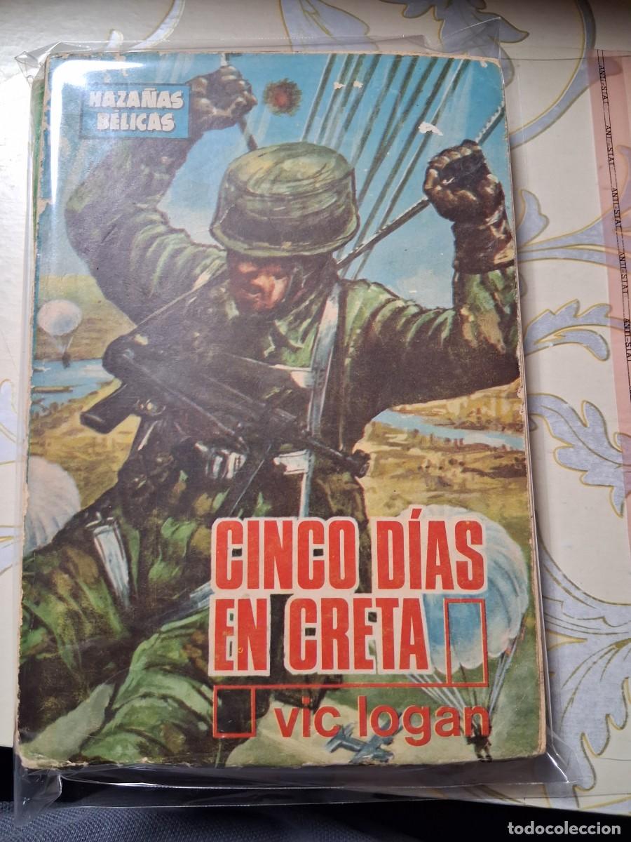 Libros de segunda mano: VIC LOGAN, EDIT.TORAY, HAZA&Ntilde;AS B&Eacute;LICAS, CINCO D&Iacute;AS EN CRETA.