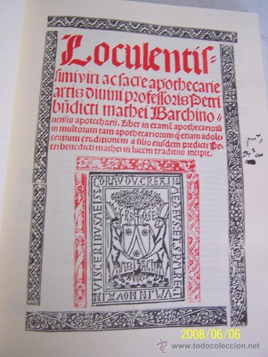 Gebrauchte B&uuml;cher: EXAMEN APOTHECARIORUM-PEDRO BENEDICTO MATEO-1991-BIBLIOTECA DE CL&Aacute;SICOS DE LA FARMACIA ESPA&Ntilde;OLA