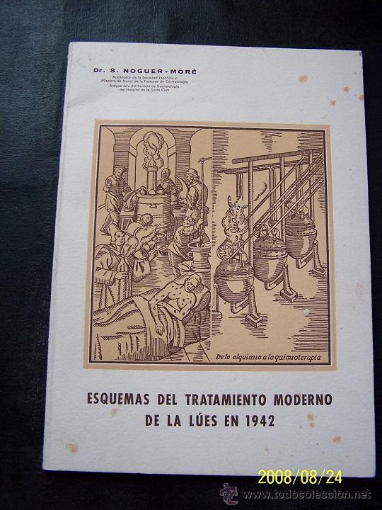 Libros de segunda mano: ESQUEMAS DEL TRATAMIENTO MODERNO DE LA L&Uacute;ES EN 1942- DR. S. NOGUER MOR&Eacute;-SEIX Y BARRAL HNOS.