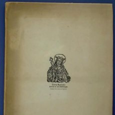 Libros de segunda mano: LA ODONTOLOGÍA EN ESPAÑA EN LOS TEXTOS CASTELLANOS DEL SIGLO XV. FRANCISCO VINDEL. BARCELONA, 1952.