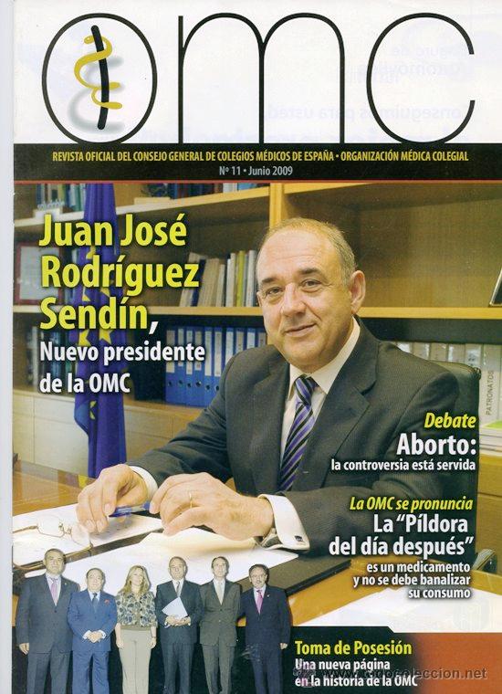 Libros de segunda mano: REVISTA OFICIAL DEL CONSEJO GENERAL DE COLEGIOS M&Eacute;DICOS DE ESPA&Ntilde;A - N&ordm; 11 JUNIO 2009