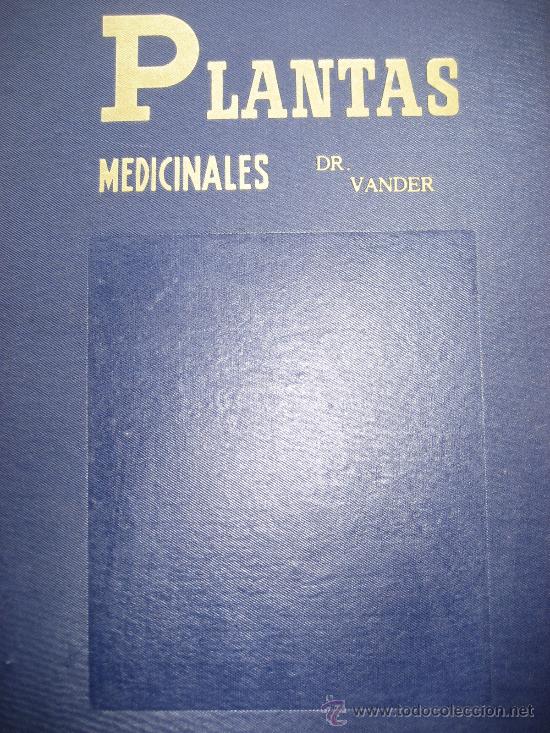 Libros de segunda mano: Plantas Medicinales. Dr. Vander. 1955. - Foto 1