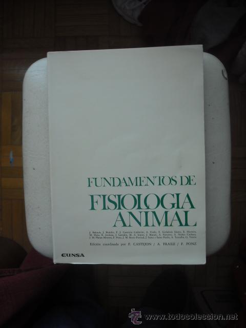 Libros de segunda mano: FUNDAMENTOS DE FISIOLOGIA ANIMAL