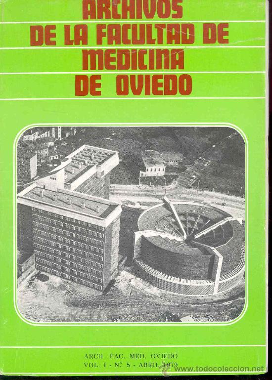 Gebrauchte B&uuml;cher: ARCHIVOS DE LA FACULTAD DE MEDICIONA DE OVIEDO, VOLUMEN - N&ordm;5 - ABRIL 1979