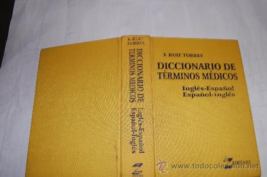 diccionario de términos médicos. inglés-español - Comprar Libros de