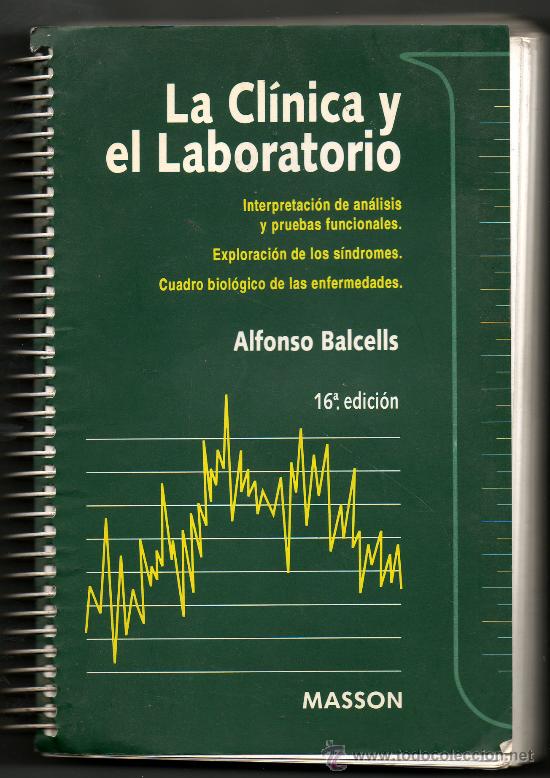 La Clinica Y El Laboratorio Alfonso Balcells Comprar Libros De