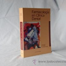 Libros de segunda mano: FARMACOLOGIA EN CLINICA DENTAL -***NUEVO***. Lote 30928957