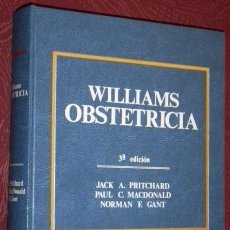 Libros de segunda mano: OBSTETRICIA POR WILLIAMS Y OTROS DE ED. SALVAT EN BARCELONA 1987 3ª EDICIÓN. Lote 34162345