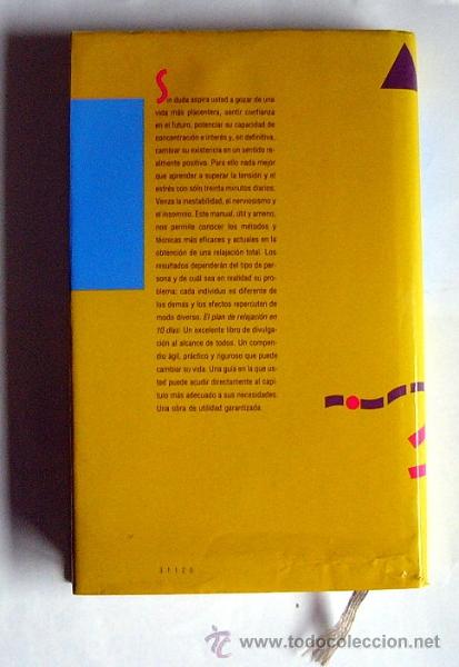 Libros de segunda mano: EL PLAN DE RELAJACION EN 10 DIAS - DR. ERIC TRIMMER - Foto 2