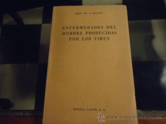 Gebrauchte B&uuml;cher: ENFERMEDADES DEL HOMBRE PRODUCIDAS POR LOS VIRUS 1942