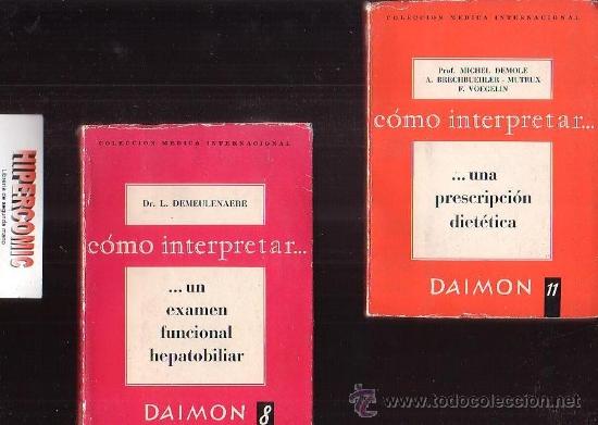 Libros de segunda mano: ENFERMO HIPERTENSO, CARENCIAS VITAMINICAS , HEPATOBILIAR , PRESCRIPCION DIETETICA -4 LIBROS MEDICINA
