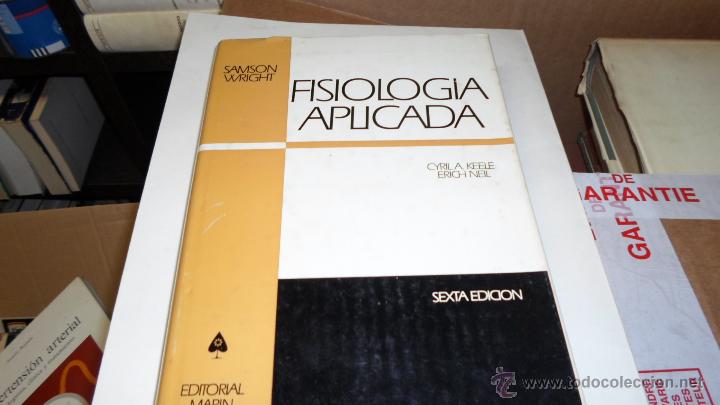 Libros de segunda mano: Samson Wright, Fisiologia Aplicada, 6 ed. Ed. Marin - Foto 1
