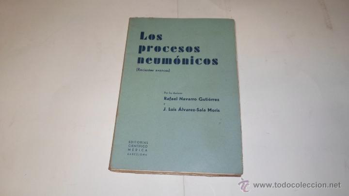Libros de segunda mano: Rafael Navarro, Los procesos neumonicos - Foto 1