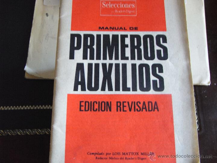 Libros de segunda mano: Manual de Primeros Auxilios. - Foto 1