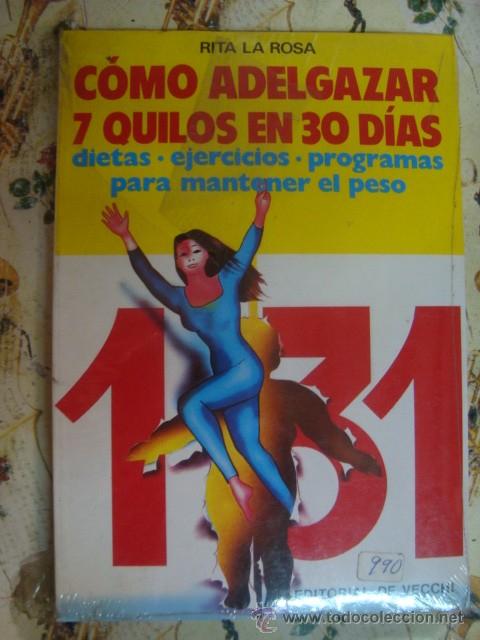 Libros de segunda mano: C&Oacute;MO ADELGAZAR 7 KILOS EN 30 DIAS - DIETAS / EJERCICIOS / PROGRAMAS - precintado - Foto 1