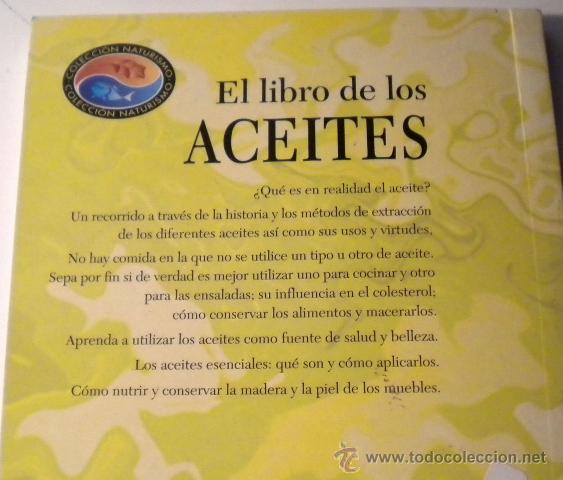 Libros de segunda mano: EL LIBRO DE LOS ACEITES - Foto 2
