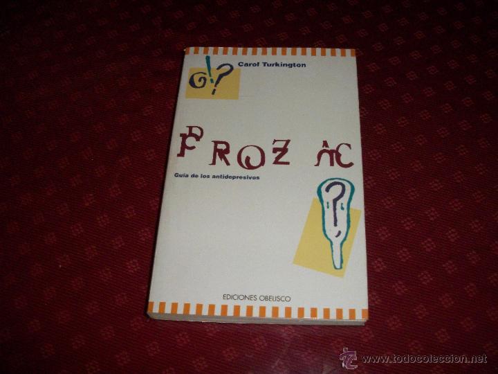 Libros de segunda mano: Prozac. Gu&iacute;a de antidepresivos. - Foto 1