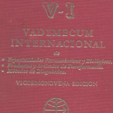 Libros de segunda mano: VADEMECUM INTERNACIONAL-1988. Lote 44824317