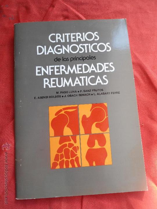 Libri di seconda mano: Libro crit&eacute;rios diagn&oacute;sticos de las principales enfermedades reum&aacute;ticas L-2064-51
