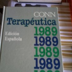 Libros de segunda mano: CONN TERAPÉUTICA. EDICIÓN ESPAÑOLA 1989. DIRIGIDO POR ROBERT E. RAKEL.EST12B3. Lote 45245462