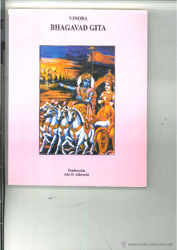 Libri di seconda mano: COMENTARIOS SOBRE EL BHAGAVAD GITA. Vinoba