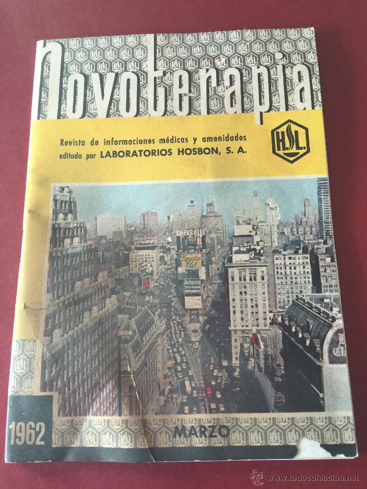 Second hand books: CuriosA REVISTA MEDICA - NOVOTERAPIA, Laboratorios HOBSON, 1962. Francisco Mic&oacute;, Vich