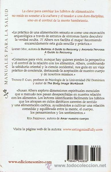 Libros de segunda mano: COMER SANO SUSAN ALBERS - Foto 2