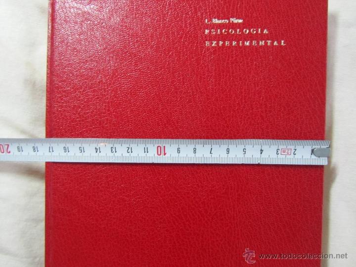 Libros de segunda mano: Psicolog&iacute;a Experimental Luis Blanco P&eacute;rez 1970 - Foto 8