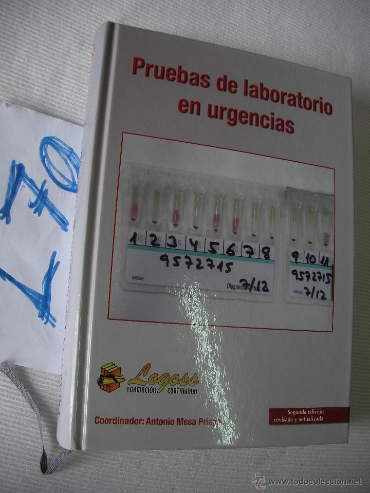 Libros de segunda mano: PRUEBAS DE LABORATORIO EN URGENCIAS - Foto 1