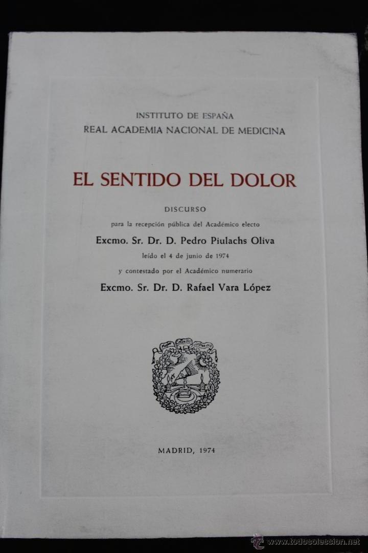 Libros de segunda mano: L- 1922. EL SENTIDO DEL DOLOR. 1974. - Foto 1