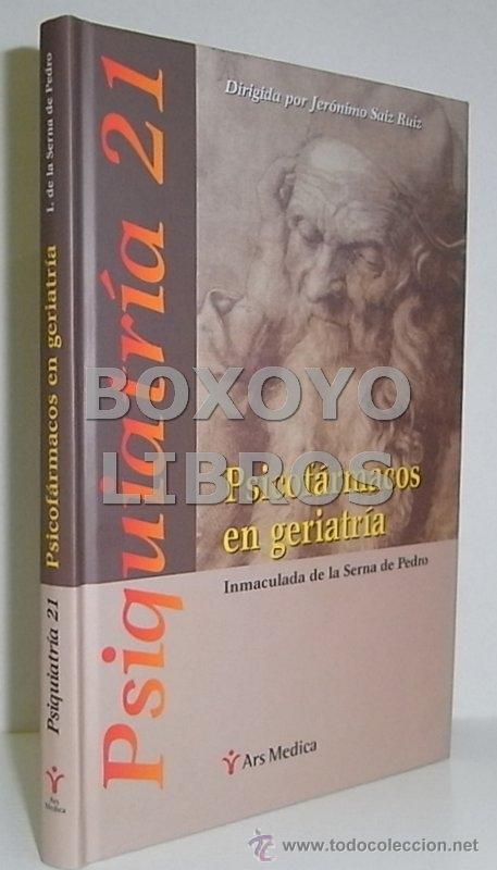 Libros de segunda mano: SERNA DE PEDRO, Inmaculada de la. Psicof&aacute;rmacos en geriatr&iacute;a