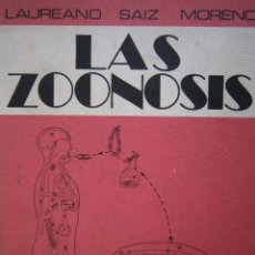 Libros de segunda mano: LAS ZOONOSIS LAUREANO SAIZ MORENO AEDOS 1976 ETIOLOGIA EPIDEMIOLOGIA DIAGNOSTICO Y PROFILAXIS EC TM. Lote 52533292