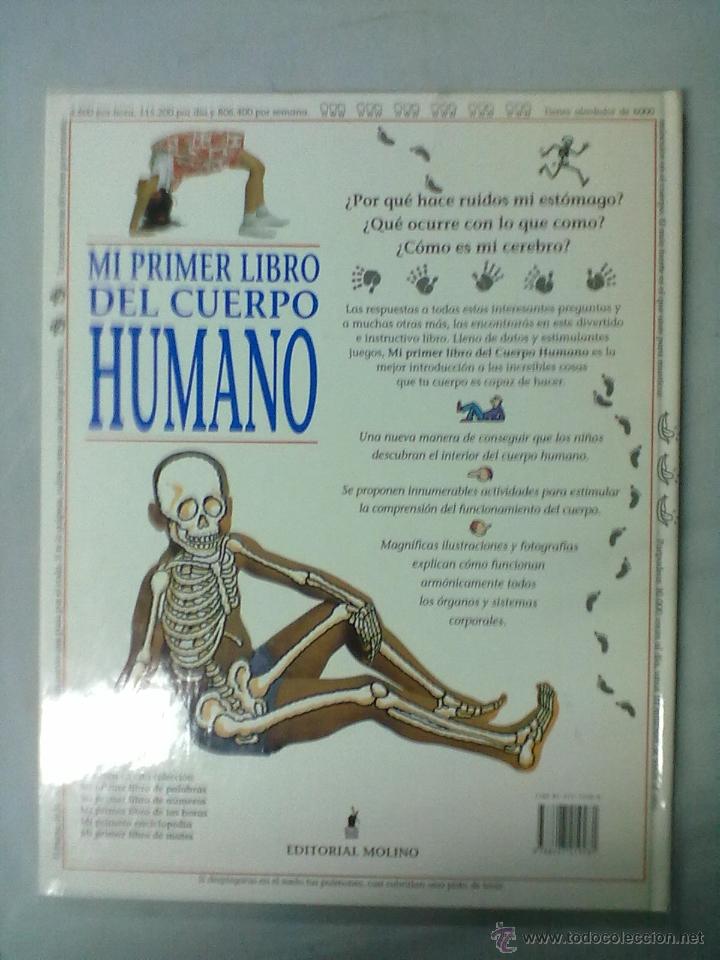 Libros de segunda mano: MI PRIMER LIBRO DEL CUERPO HUMANO - Foto 4